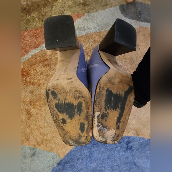 Alohas Purple/Lavendar Two Tone Ankle Boots - Picture 8 of 8